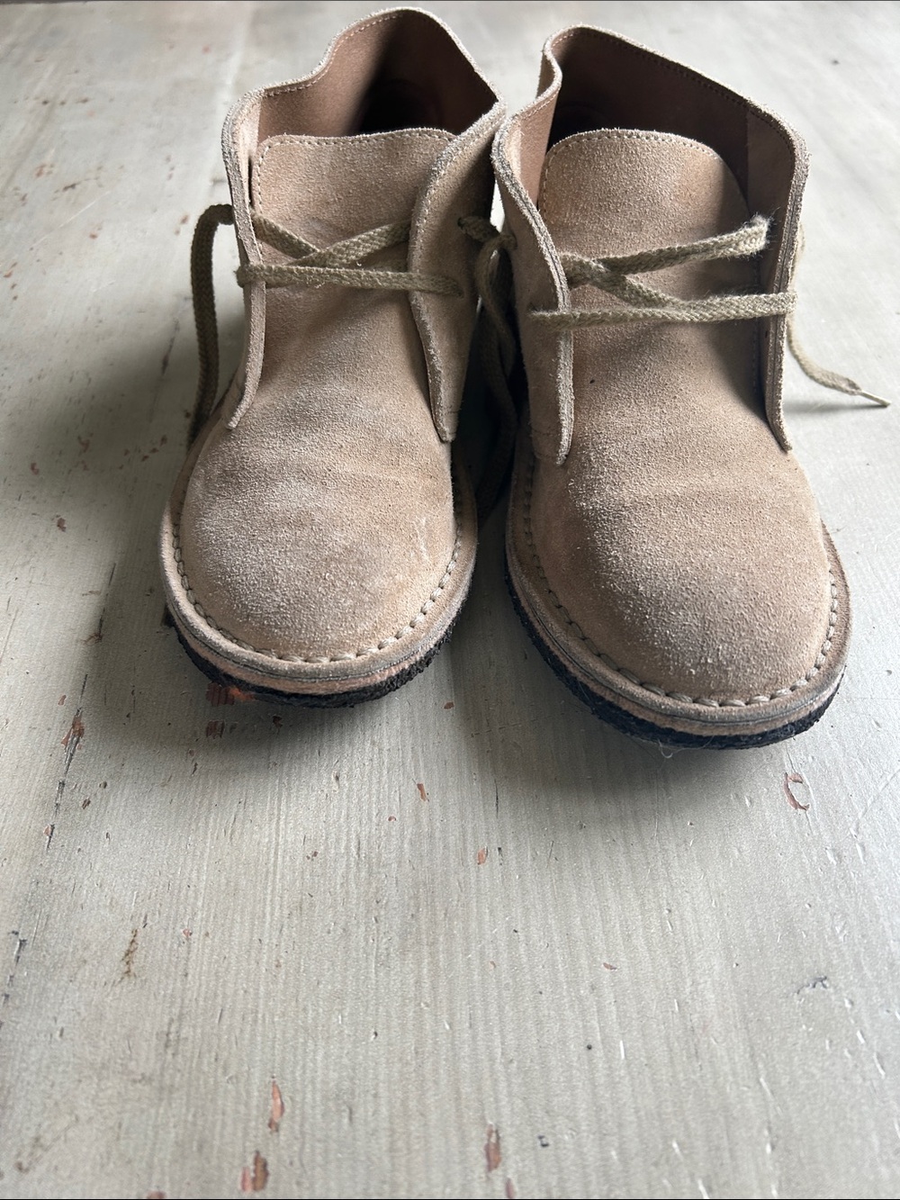 Crew cut by J.Crew 1990 Mac Alistair suede desert boots.